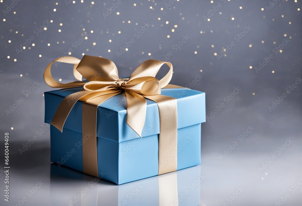 Sophisticated Navy Blue Present Container Sophisticated Navy Blue Present Container