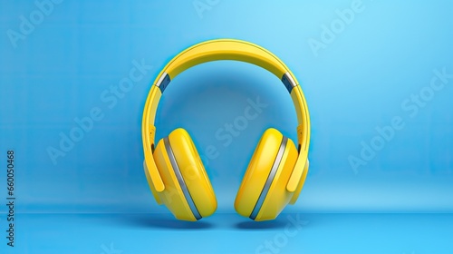 Isolated blue background wi...