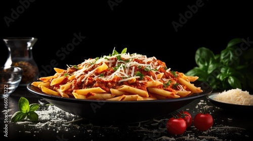 Italian penne alla arrabiat...