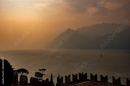 Lichtstimmung am Gardasee in Intalien