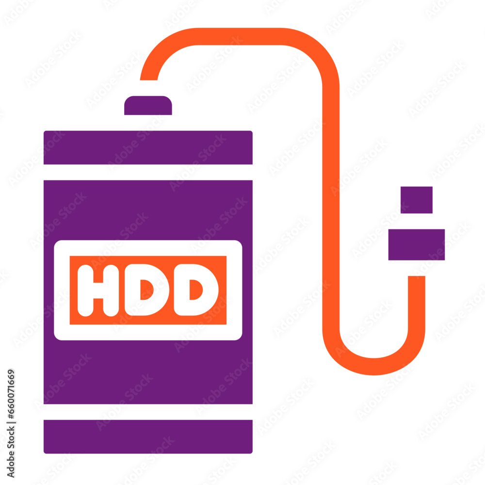 External hard drive Vector Icon Design Illustration External hard drive Vector Icon Design Illustration