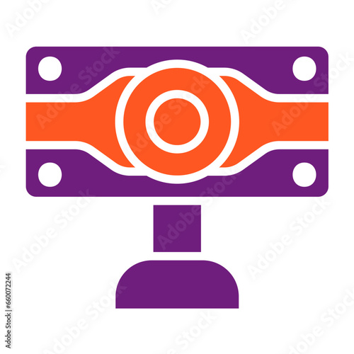 Webcam Vector Icon Design Illustration