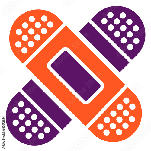 Band Aid Vector Icon Design Illustration
