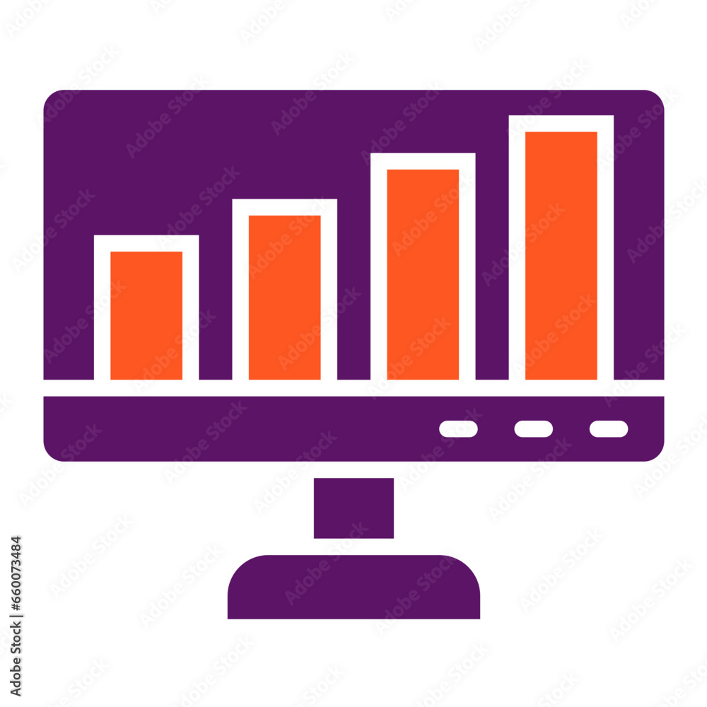 Bar Chart Vector Icon Design Illustration Bar Chart Vector Icon Design Illustration
