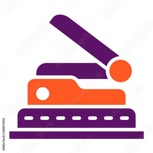 Hole Puncher Vector Icon Design Illustration