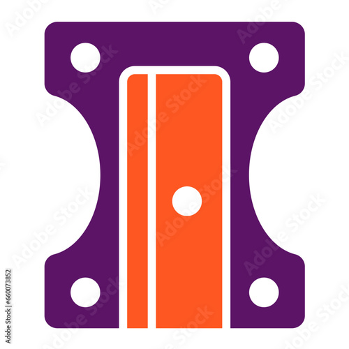 Pencil Sharpener Vector Icon Design Illustration