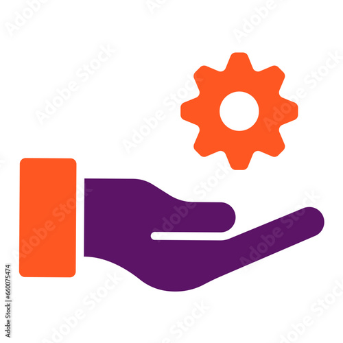 Management Vector Icon Design Illustration