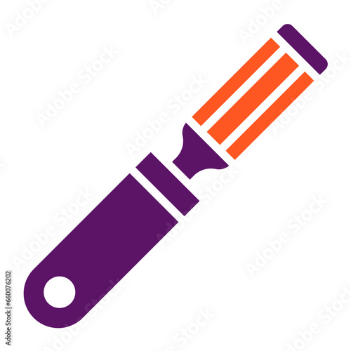 Chisel Vector Icon Design Illustration