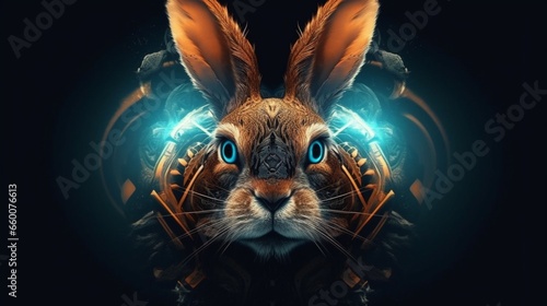 rabbit cartoon design Embrace your limitless imaginatio.Generative AI