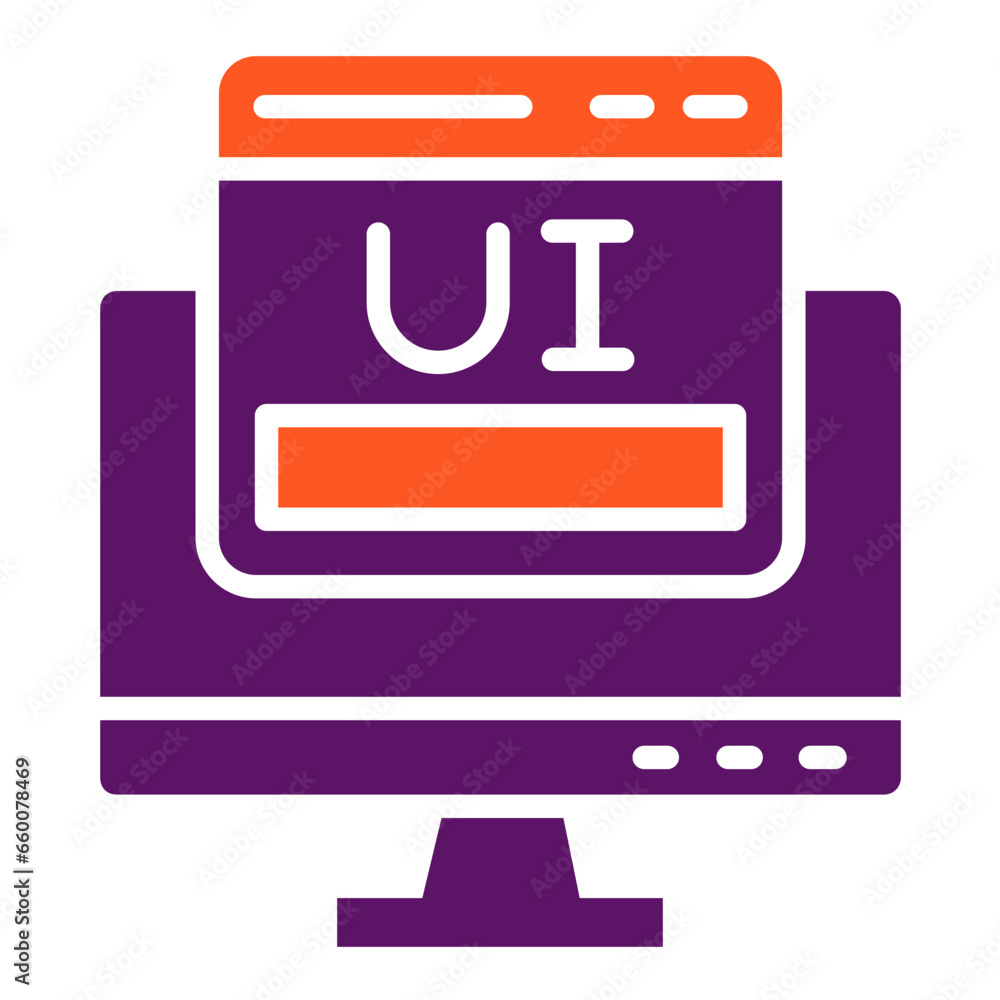 User interface Vector Icon Design Illustration User interface Vector Icon Design Illustration