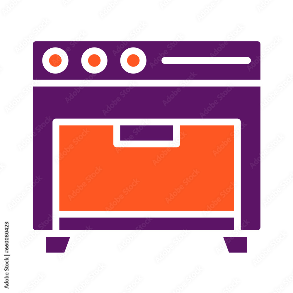 Oven Vector Icon Design Illustration Oven Vector Icon Design Illustration