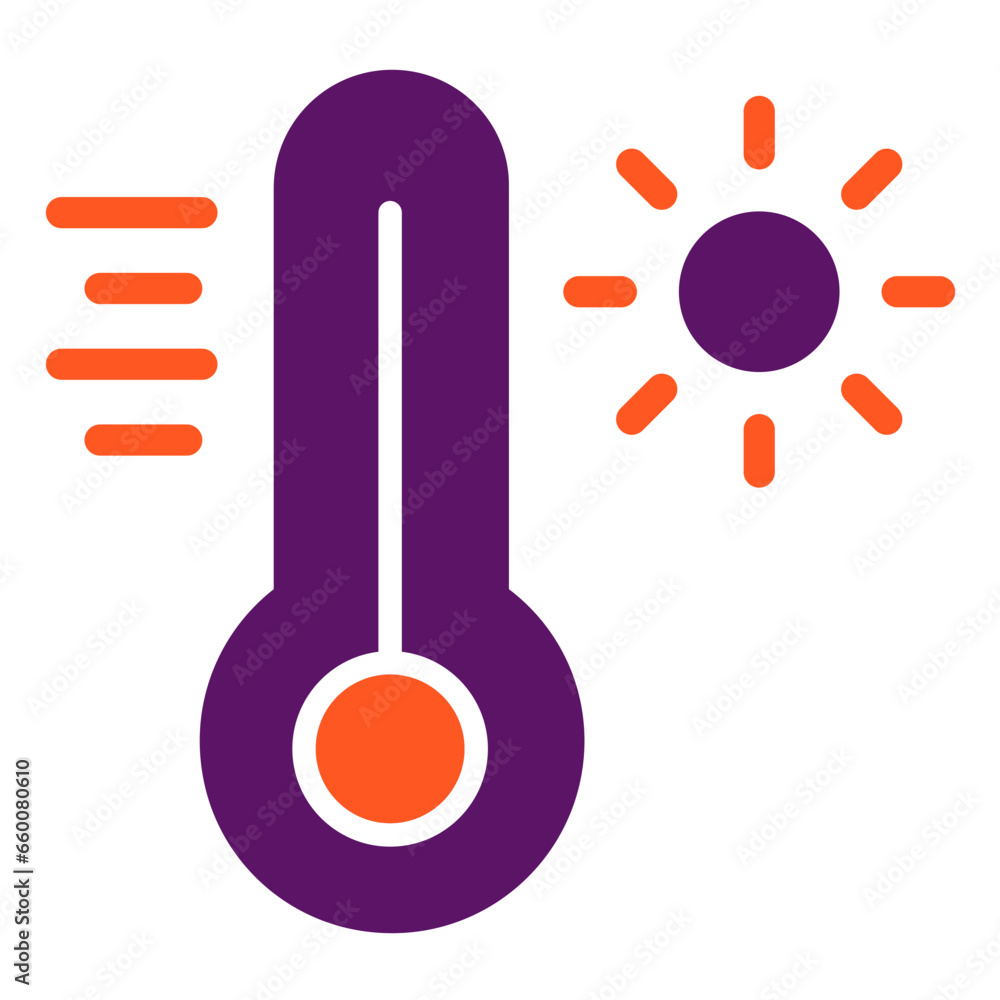 Temperature Vector Icon Design Illustration Temperature Vector Icon Design Illustration