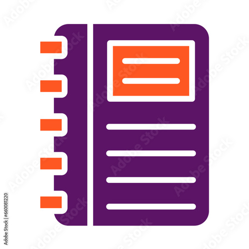 Planner Vector Icon Design Illustration