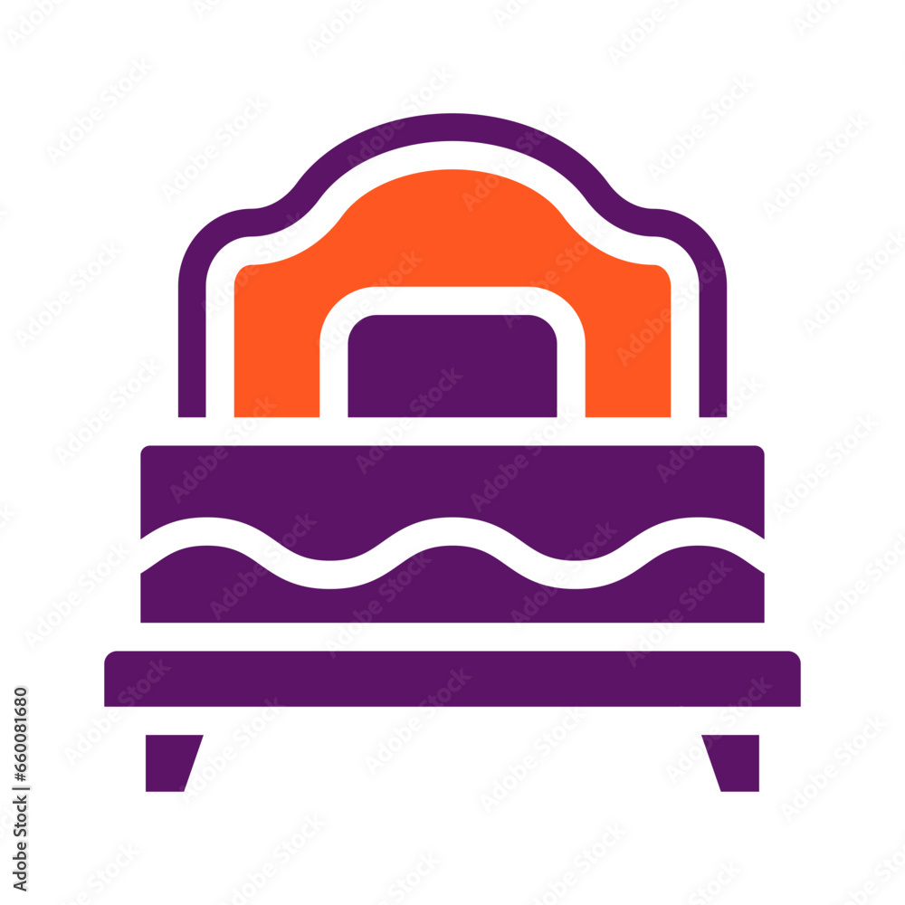 Bed Vector Icon Design Illustration Bed Vector Icon Design Illustration