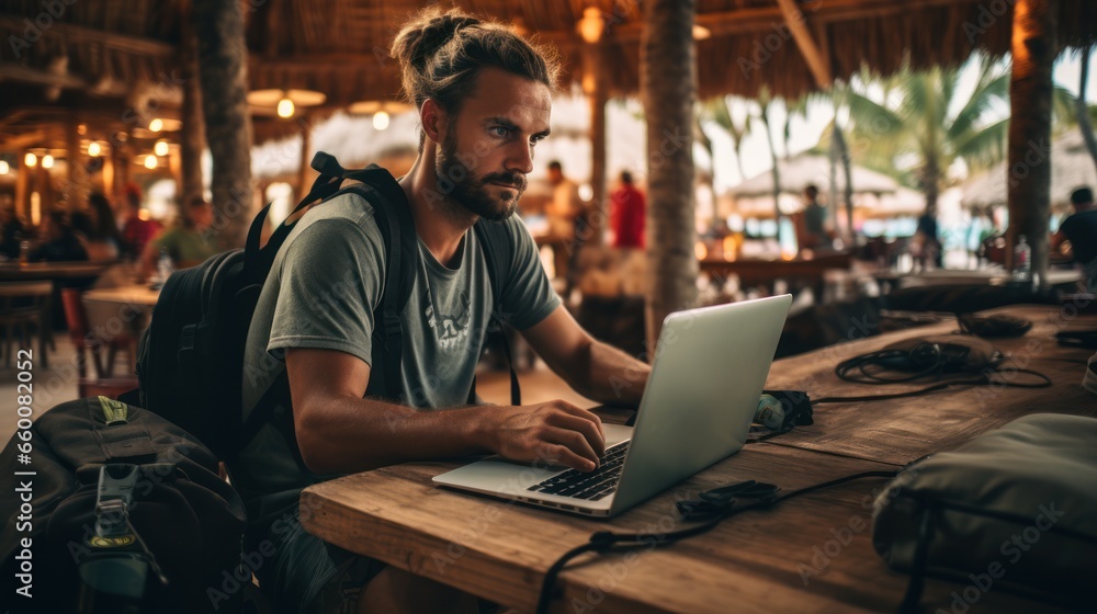 Digital nomads are people who travel freely while working remotely Digital nomads are people who travel freely while working remotely