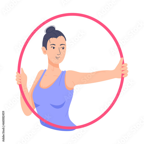 Gymnast Hoop 
