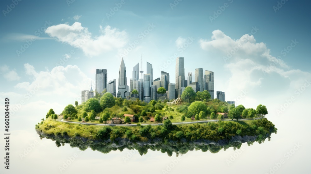 Fototapeta premium Sustainable Engineering and Environmental Responsibility