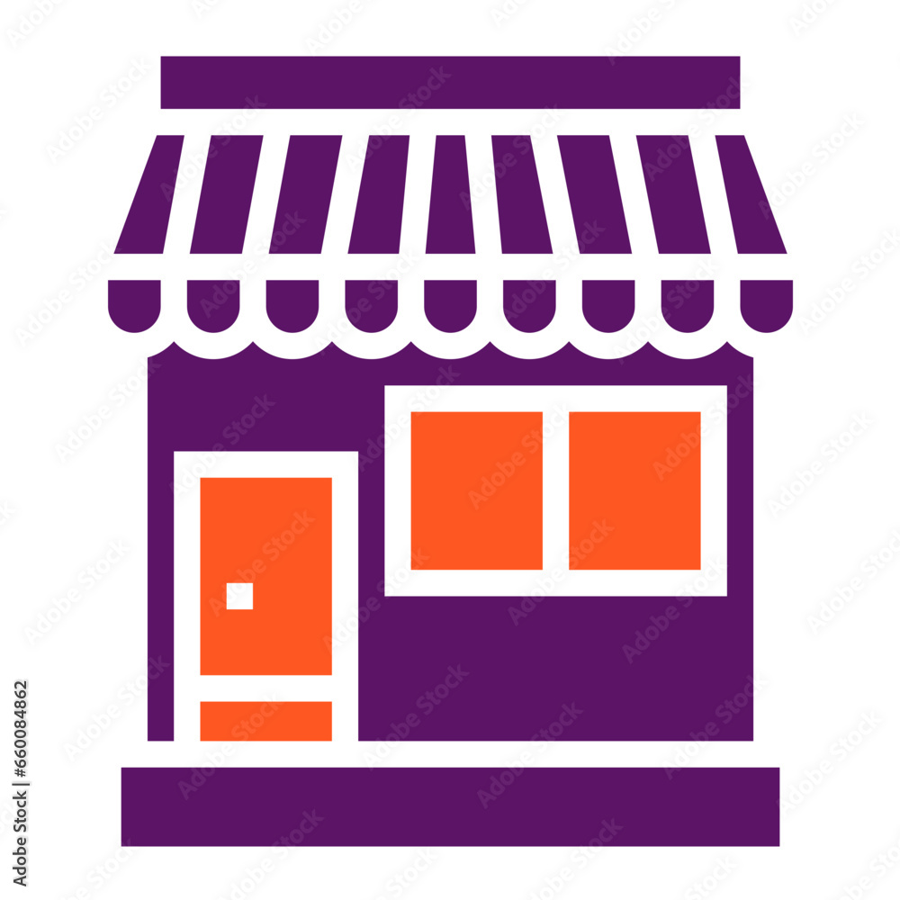 Store Vector Icon Design Illustration