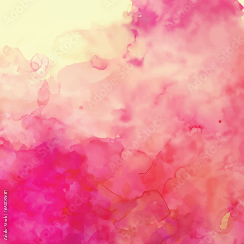 Pink watercolor abstract background © Shariq .B