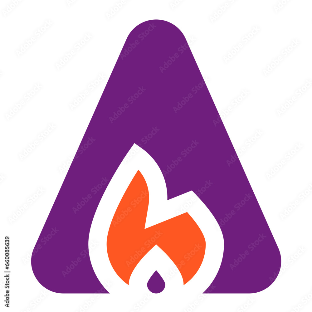 Fire Warning Vector Icon Design Illustration Fire Warning Vector Icon Design Illustration