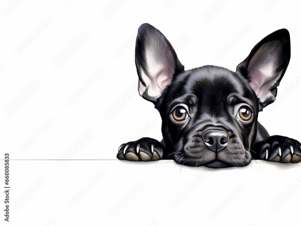 Explore a captivating close-up pet portrait of an adorable French Bulldog, taken in a pet studio setting, emphasizing its charm. Explore a captivating close-up pet portrait of an adorable French Bulldog, taken in a pet studio setting, emphasizing its charm.