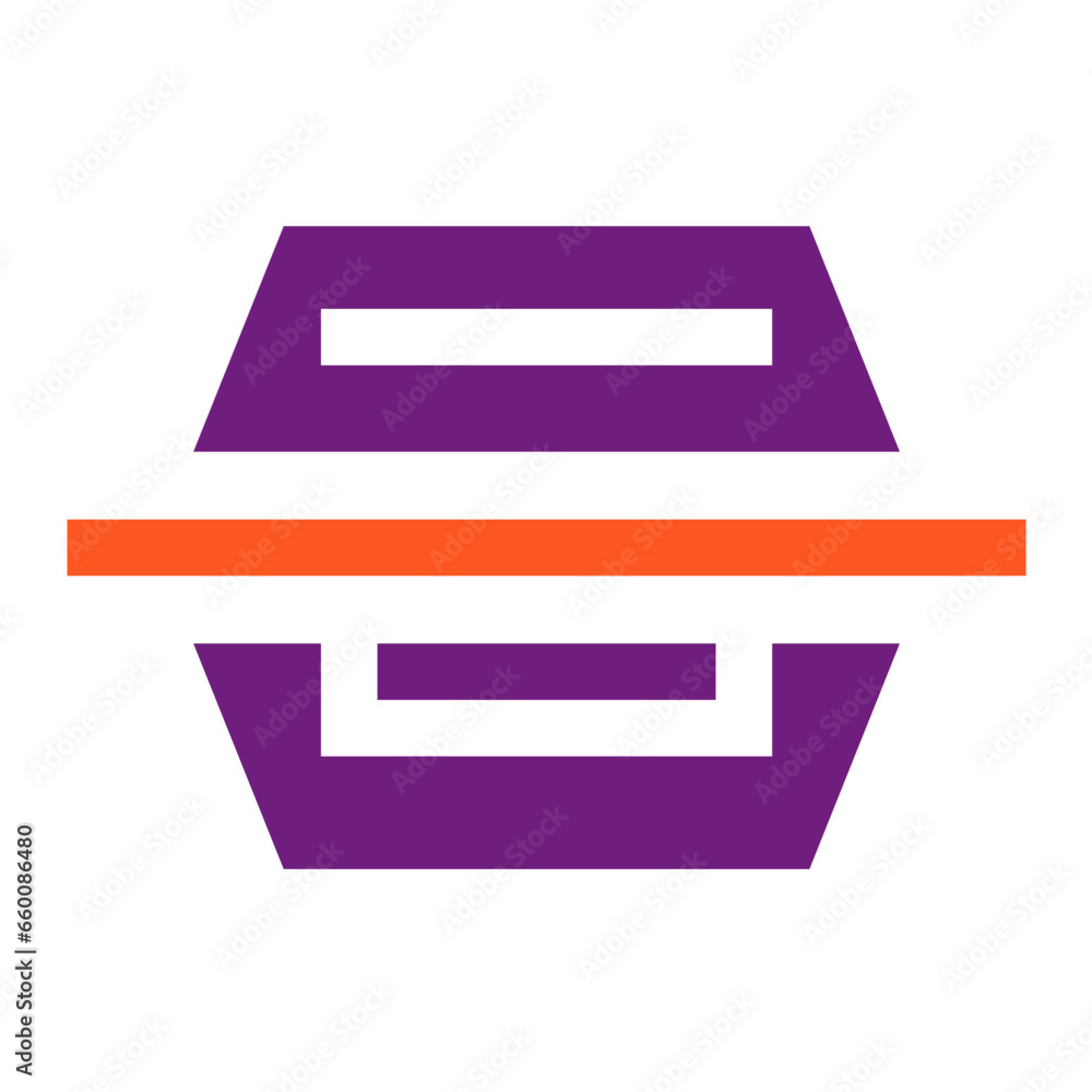 Lunch Vector Icon Design Illustration Lunch Vector Icon Design Illustration