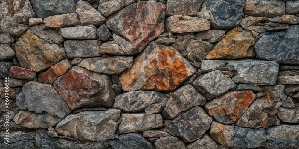 Fototapeta premium Stone background or texture, for decoration or product background. Generative AI.