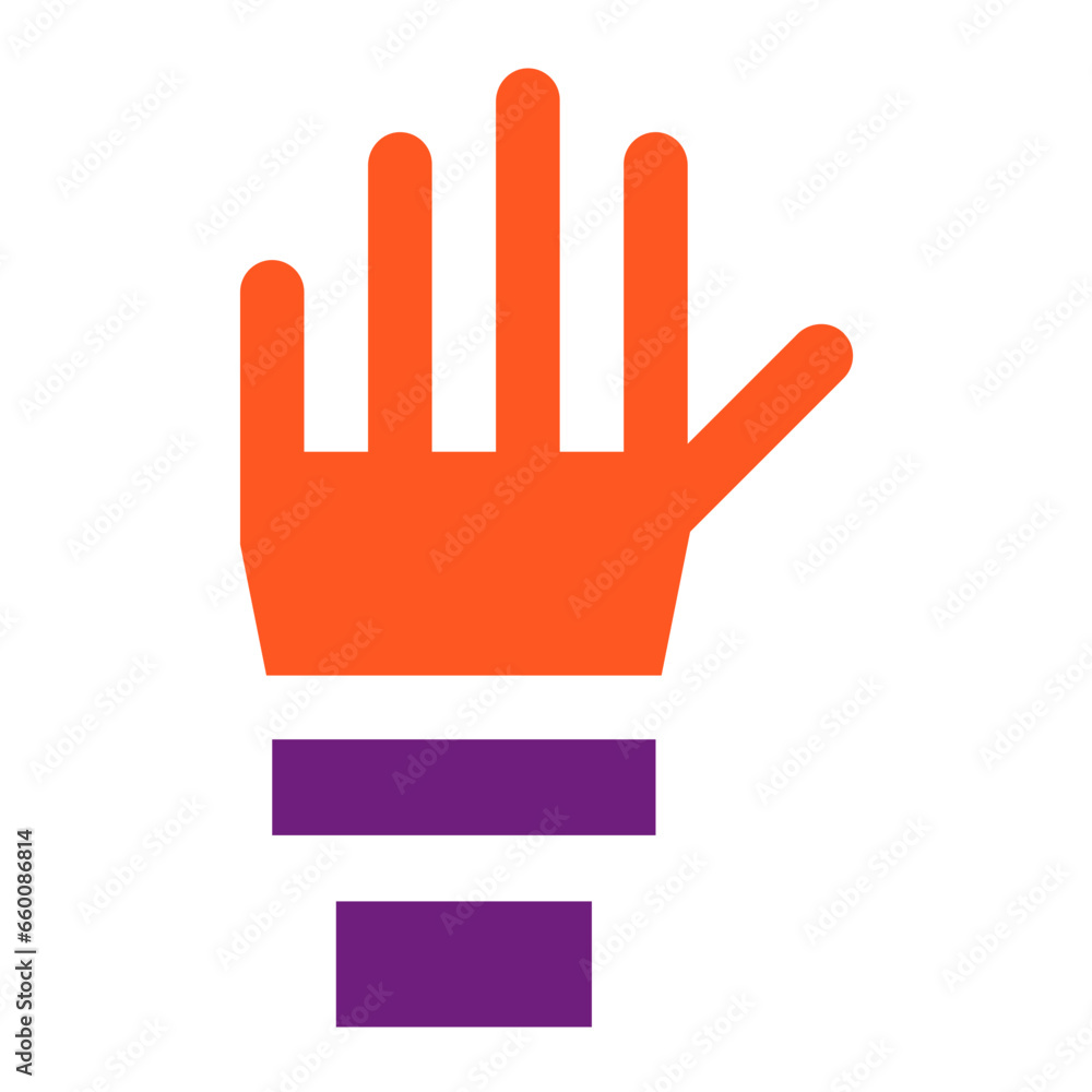 Obraz premium Hand Vector Icon Design Illustration