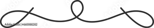 Photos Underlines with swish swoosh and curly stroke
