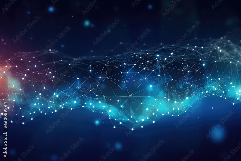 Abstract technology background with connecting dots and lines. Network concept Abstract technology background with connecting dots and lines. Network concept