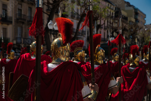 Holy week in Spain, legionary Romans