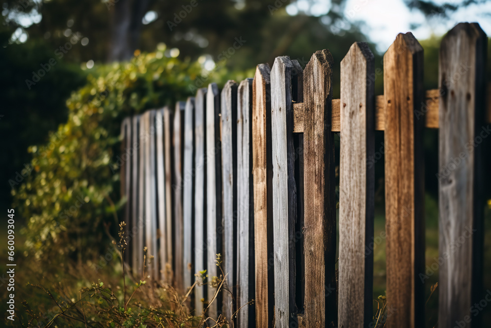 Fototapeta premium Photo Of Wood Fence During Daytime