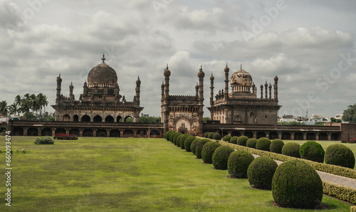 Tomb of Ibrahim Rose - an impressive monument of Bijapur, Bijapur, India