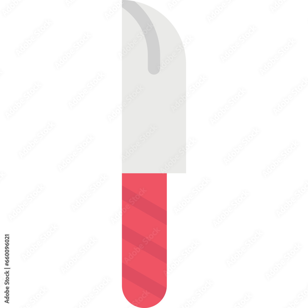 Knife icon flat vector illustration Knife icon flat vector illustration