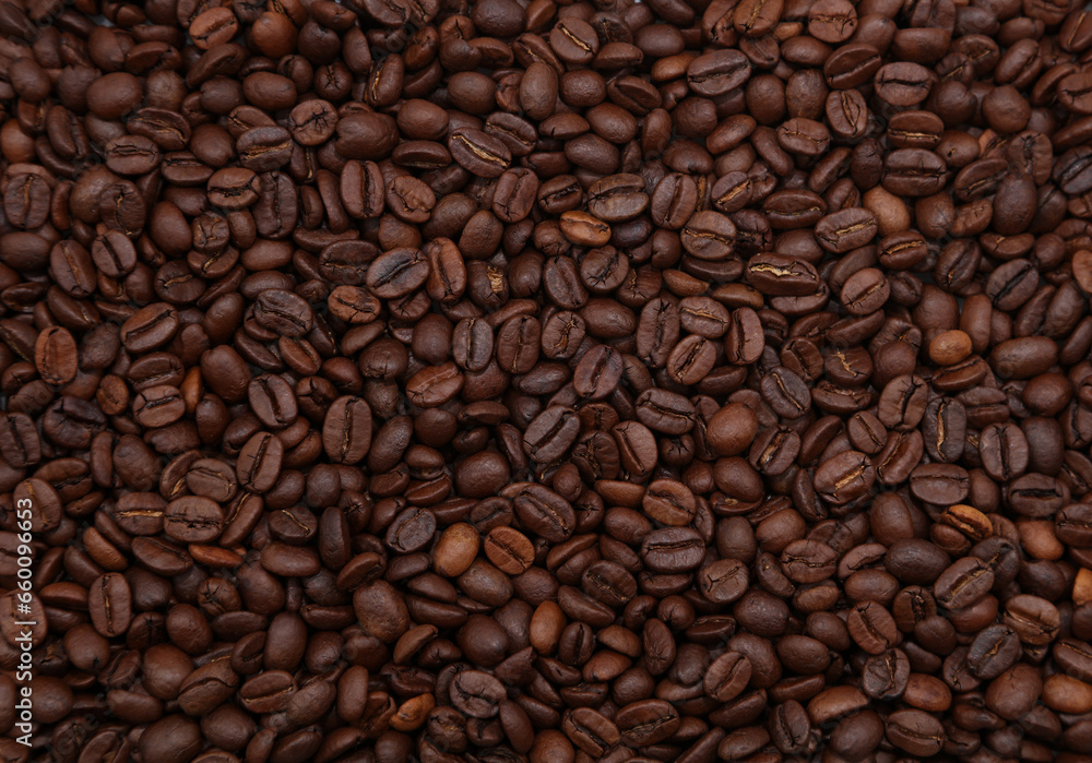 Fototapeta premium Roasted coffee beans