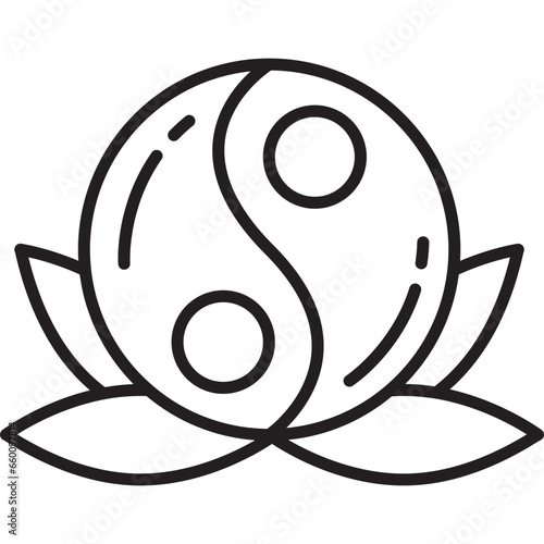 Ying Yang icon