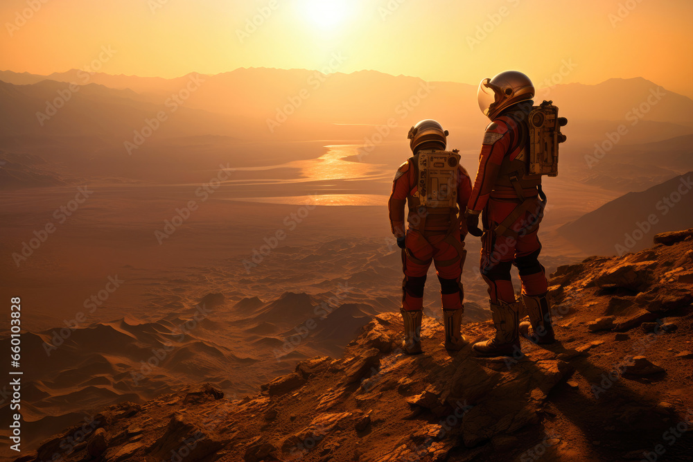 Humanity's Next Frontier: Mars Exploration Drama