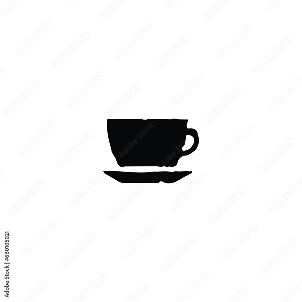 Mug cup icon. Simple style coffee company poster background symbol. Mug cup brand logo design element. Mug cup t-shirt printing. Vector for sticker. Mug cup icon. Simple style coffee company poster background symbol. Mug cup brand logo design element. Mug cup t-shirt printing. Vector for sticker.