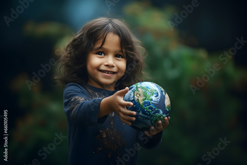 Die Welt in Kinderhände photo