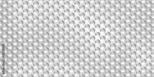 Golf ball texture. White dimpled golfball pattern. Background on a sports theme. Vector illustration with gradient mesh