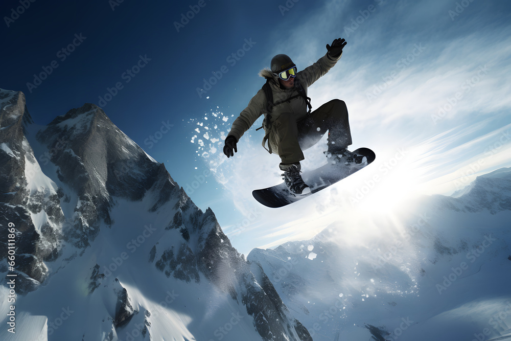 Snowboarder - Snowboarding Snowboarder - Snowboarding