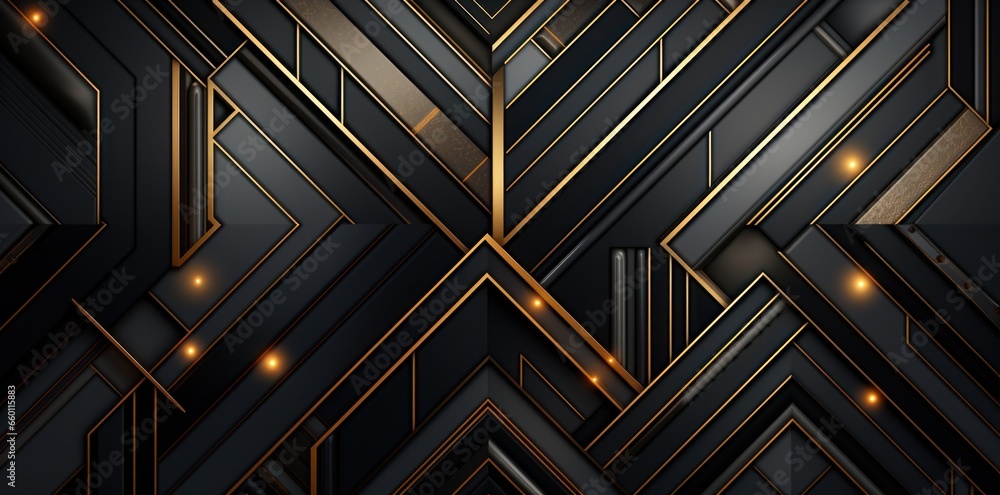 black gold lines with a gold inset black gold lines with a gold inset