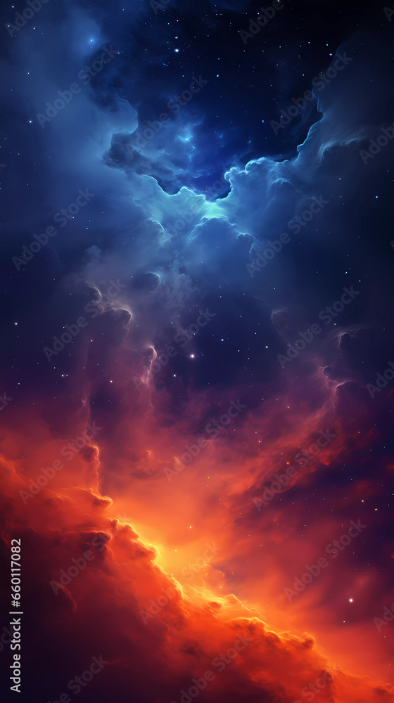 nebula space background with soft colors, AI generative, ai art, night cosmos. nebula space background with soft colors, AI generative, ai art, night cosmos.