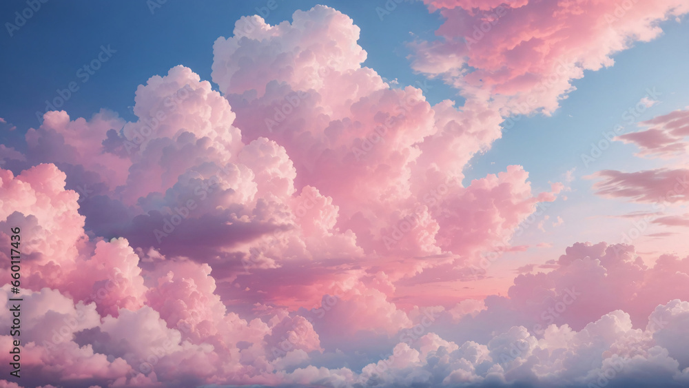 blue pink clouds sunset magnificent blue pink clouds sunset magnificent