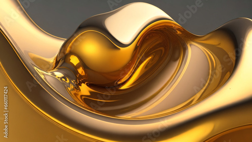 gold metal liquid close up background