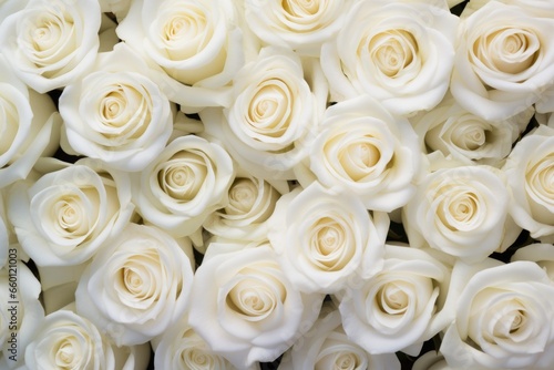white roses close up background © Anastasia YU