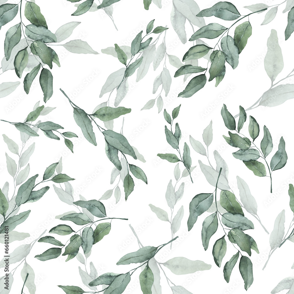 seamless pattern with leaves seamless pattern with leaves