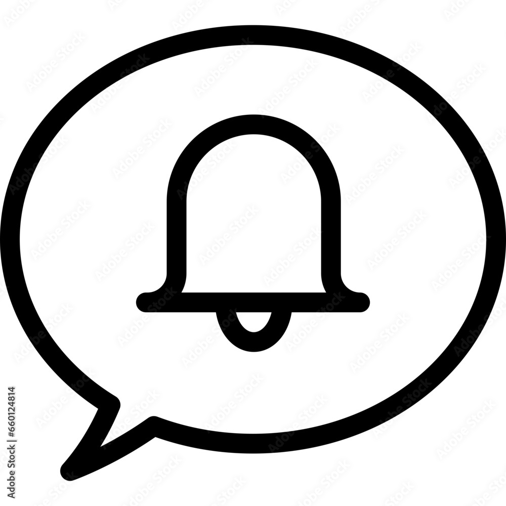 Speech bubble icon flat vector illustration Speech bubble icon flat vector illustration