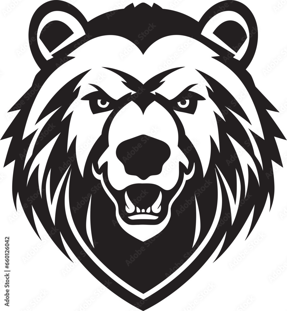 Tribal Bear King Bear Coat of Arms Tribal Bear King Bear Coat of Arms