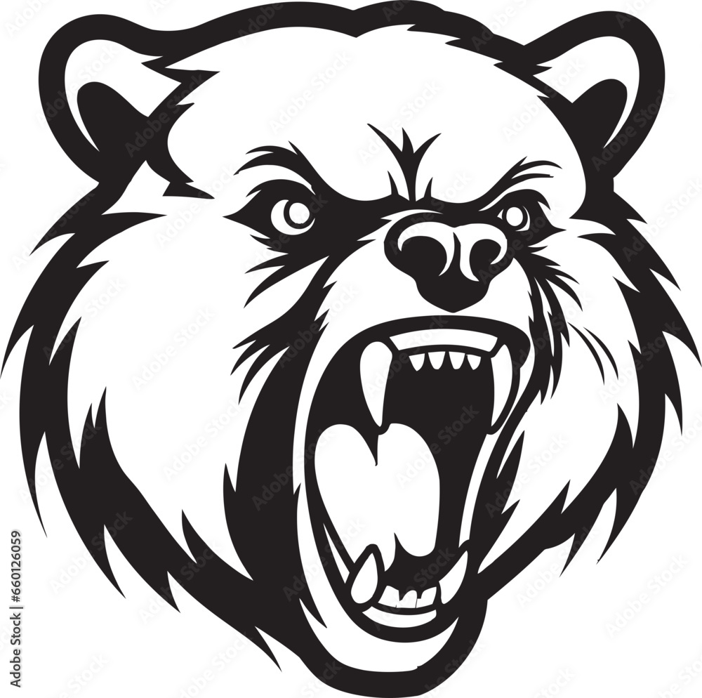 Noble Bear Icon Bear Regal Emblem